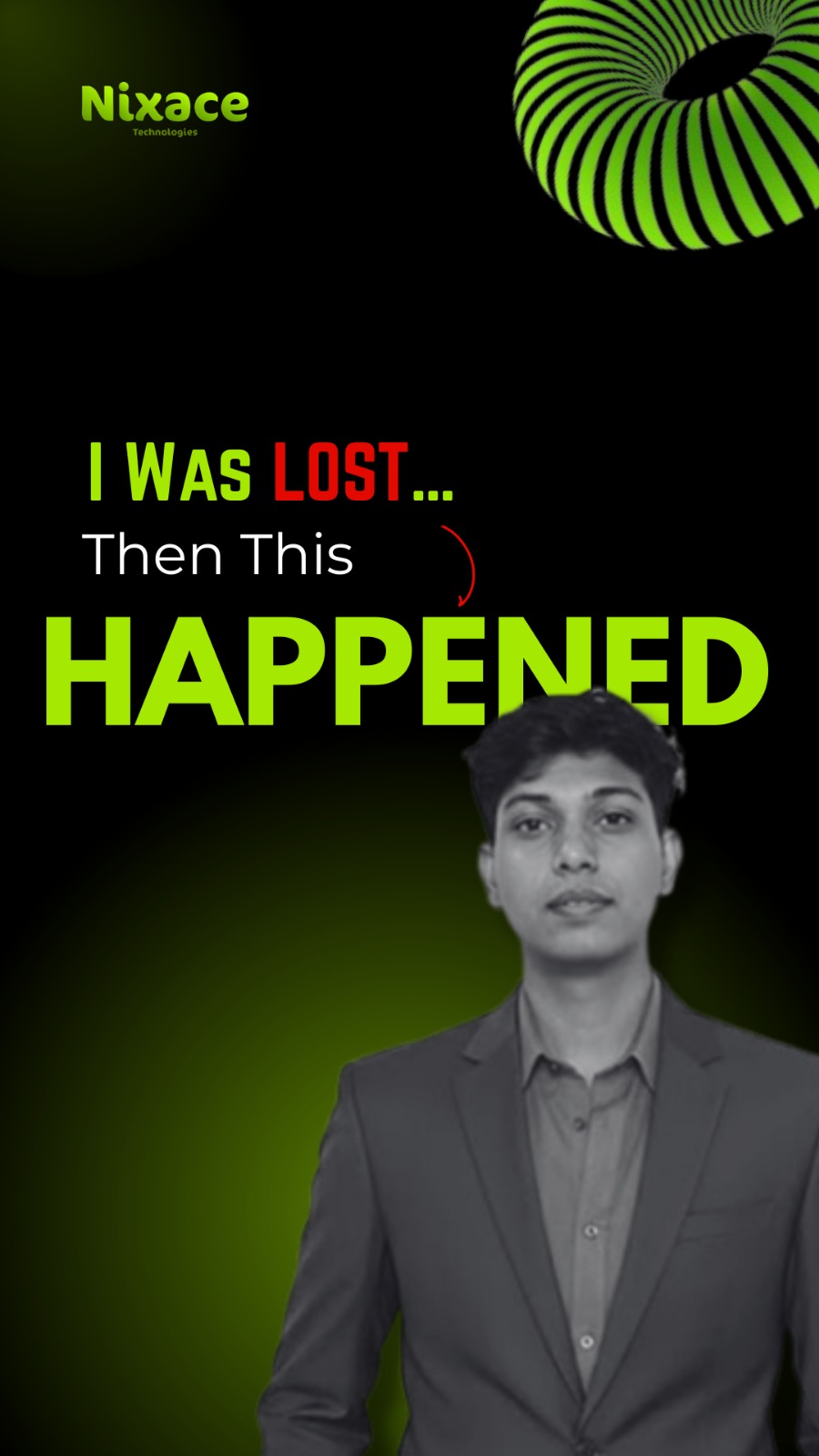 Ravikant Jadhav testimonial poster